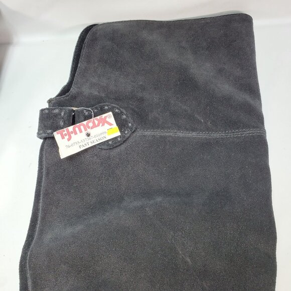 Frye Shirley Over The Knee‎ Leather Riding Boots 78740 Womens Black Size 5.5 B - Picture 2 of 10